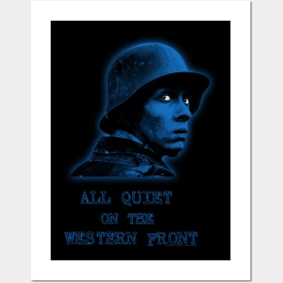 all quiet on the western front retro Posters and Art